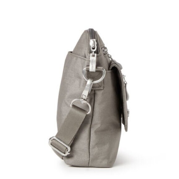 Baggallini Sterling Shimmer Let's Escape Bag/NWT - Picture 2 of 12